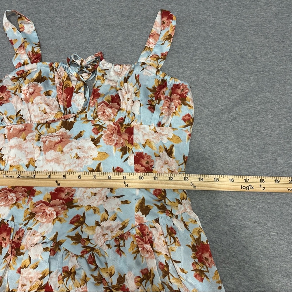 Cider Floral Mini Dress - Multicolor - Picture 7 of 7